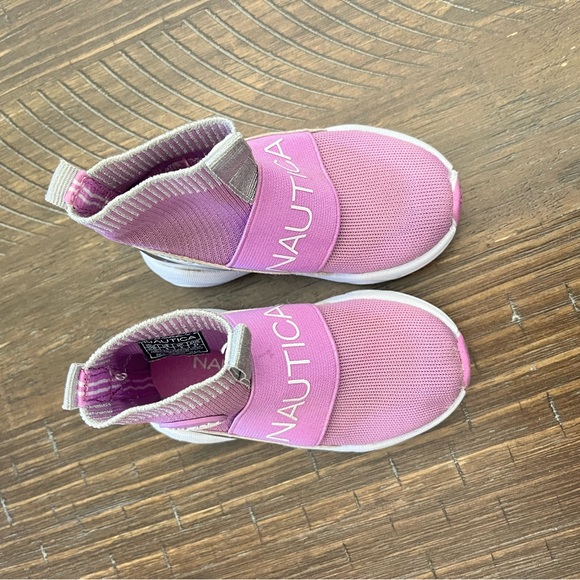 Nautica purple high tops - Toddler size 6 - Picture 3 of 8